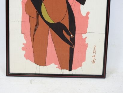 Fernando BANDULA (XX - XXI) : Couple. Huile...