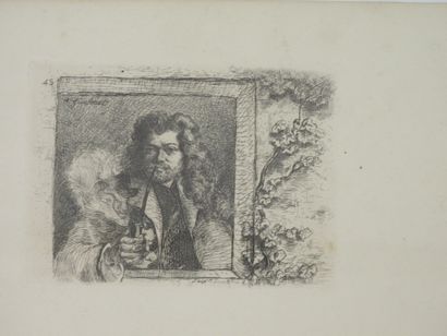 IMPRIMERIE QUANTIN: Eight engravings including...
