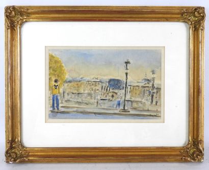 Philippe BERGERAT (born 1926): Edge of the...