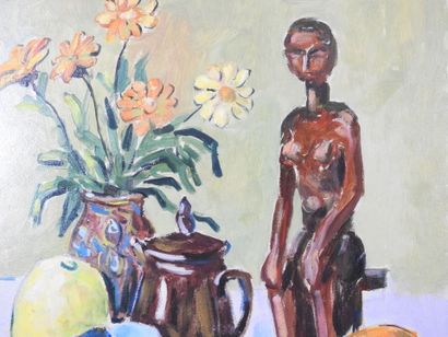 Christian XAPELLA (1927 - 2021): Still life...