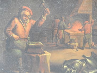 École FRANCAISE du XIXème siècle. Atelier...