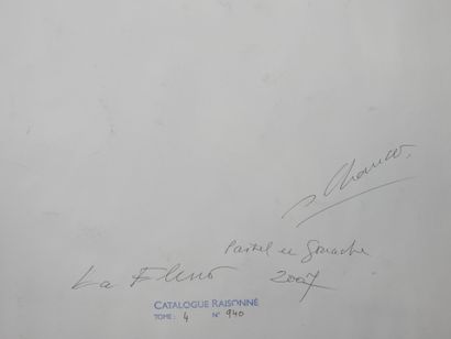 Roland CHANCO (1914-2017): La Fleur. Dessin...