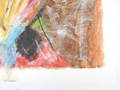 Roland CHANCO (1914-2017): Le Guitariste....