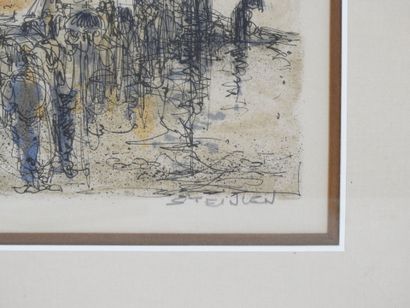 Aimé Daniel STEINLEN (1923-1996) : View of...