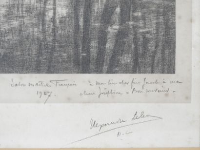 Alexandre Félix LELEU (1871-1937). Matinée...