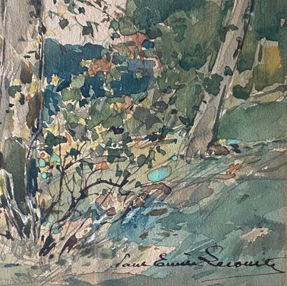 PAUL-ÉMILE LECOMTE (1877-1950) Peintre officiel...
