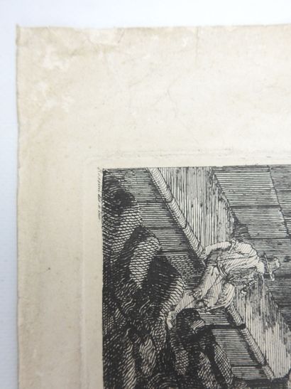 Luigi ROSSINI (1790-1857), d'après. Veduta...