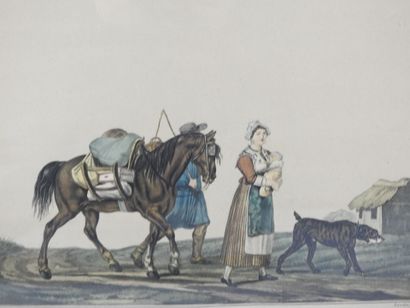 VERNET, after : Les deux nourrices l'une...