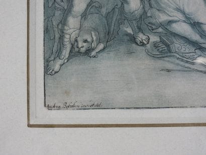 Andrea BOSCOLI (v.1560-1606), d'après : Diane....