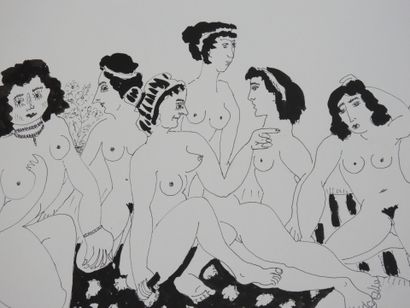 Roland CHANCO (1914-2017): Assemblée Féminine....