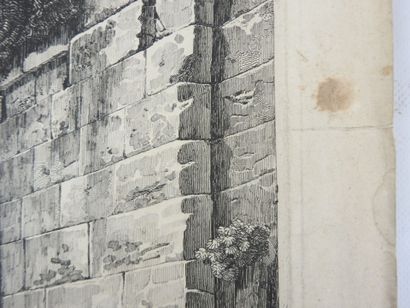 Luigi ROSSINI (1790-1857), d'après. Veduta...