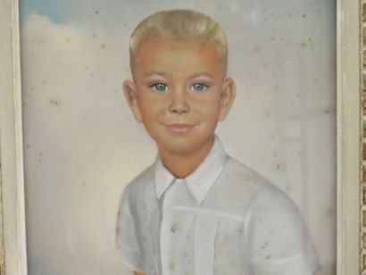 Guy SÉRADOUR (1922-2007) : Portrait d'enfant...