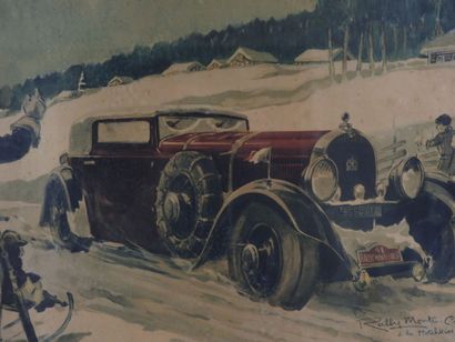 GEO HAM (1900-1976) : Rallye Monte-Carlo...