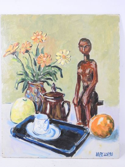 Christian XAPELLA (1927 - 2021): Still life...