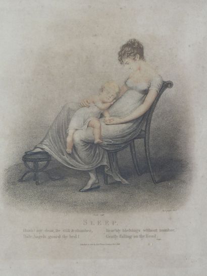 Edward ORME (1774-c.1838), after : Sleep...