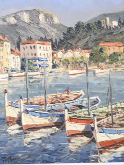 Adrien DE CHANTELOUP (1907-1988). Voiliers...