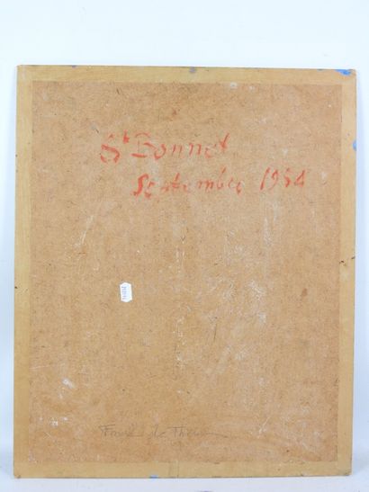 Jacques FAVRE DE THIERRENS (1895-1973), attribué...
