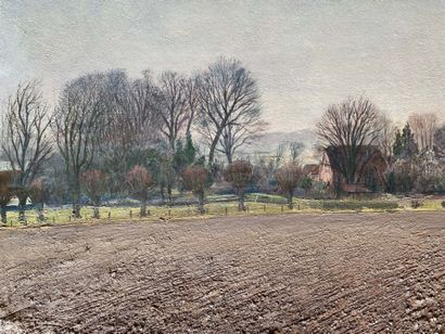 FRANS VAN DE WINKEL (1923-1987) : Village...