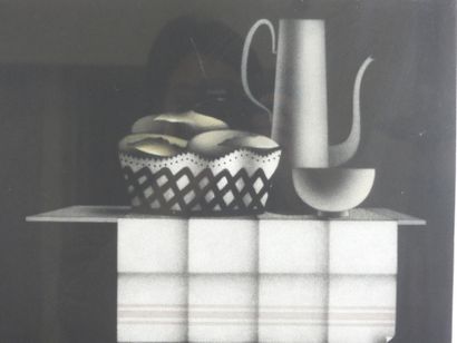 Mario AVATI (1921-2009) : Petits pains. Estampe...