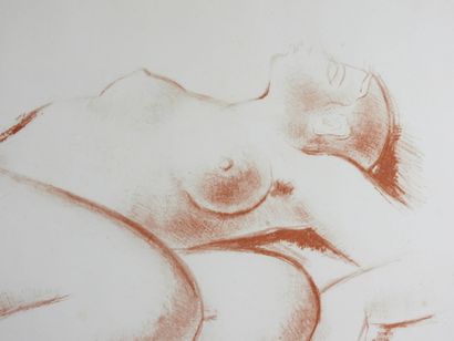 Antoniucci VOLTI (1915-1989) : Nu féminin....