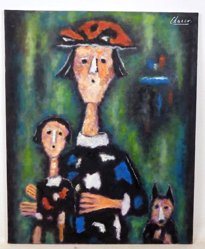 Roland CHANCO (1914-2017): Madame B., Francine...