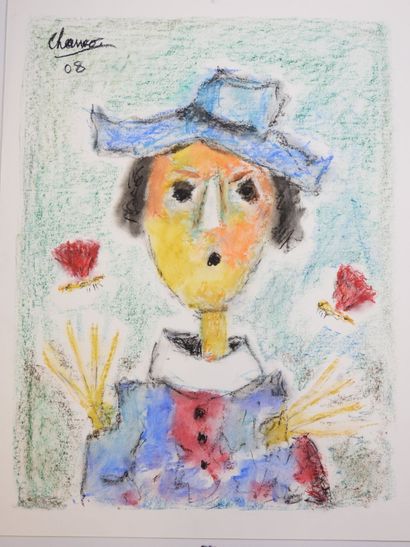 Roland CHANCO (1914-2017): Les Papillons....