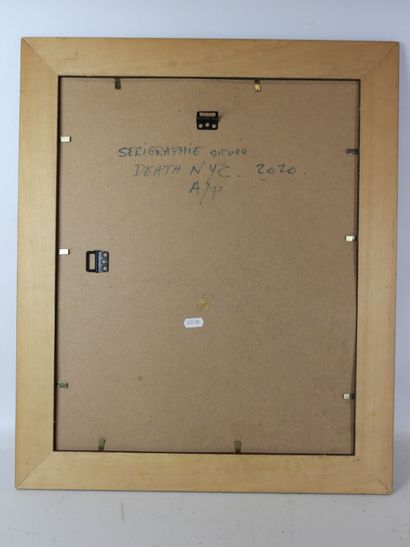 DEATH NY (née en 1979) : Marilyn. Sérigraphie....