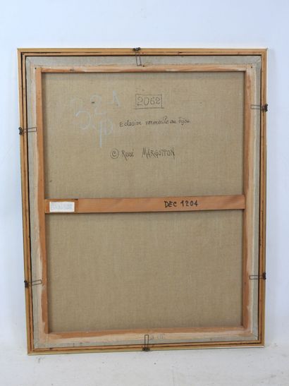 René MARGOTTON (1915-2009) : Éclosion merveille...