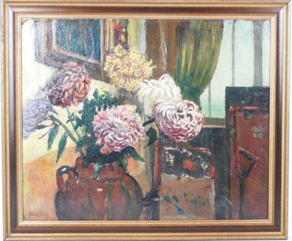 Charles BOUSQUET (1856 - 1946). Interior...