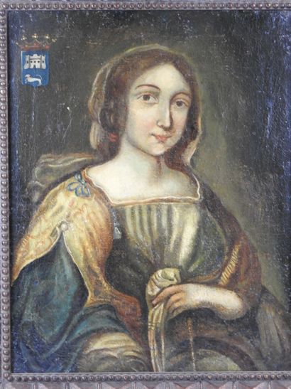 EIGHTEENTH CENTURY SCHOOL: Portrait of a...