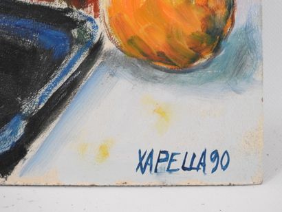 Christian XAPELLA (1927 - 2021): Still life...