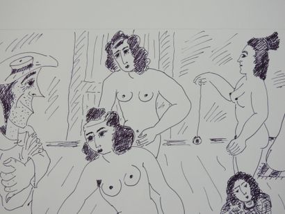 Roland CHANCO (1914-2017): Femme au Yoyo....