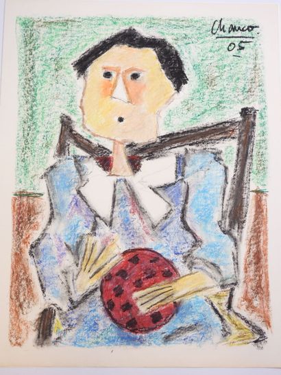 Roland CHANCO (1914-2017): Enfant au Ballon....