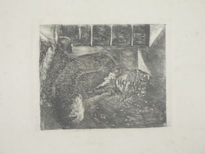 IMPRIMERIE QUANTIN: Eight engravings including...