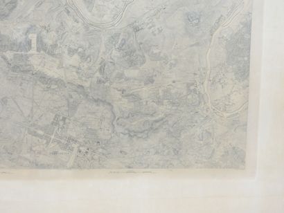 DELAYE, after: Map of Versailles from the...