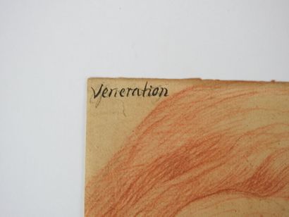 19th century ENGLISH school. Veneration....