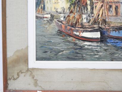 Adrien DE CHANTELOUP (1907-1988). Voiliers...