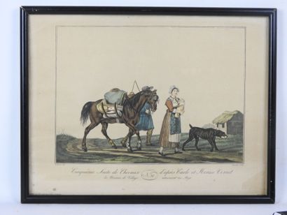 VERNET, after : Les deux nourrices l'une...