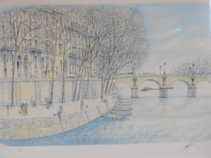 Rolf RAFFLEWSKI (1943-2019) : Vue des bords...