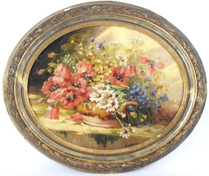 Louis LARTIGAU (Late XIX-XX). Still life...