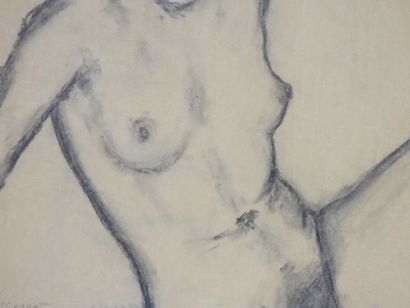 Roland CHANCO (1914-2017): Buste de Jeune...