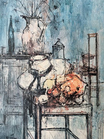 Michel GIRARD (b. 1939): Composition au chapeau,...