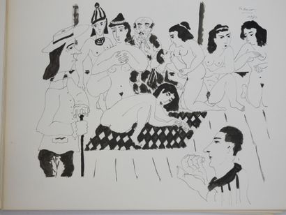 Roland CHANCO (1914-2017): Partie fine. Dessin...