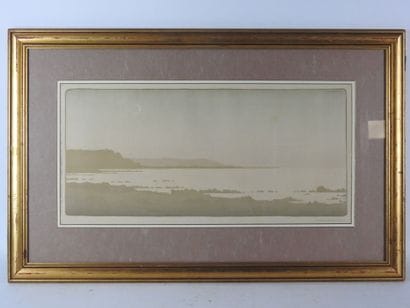 Paul BERTHON (1872-1934). La pointe de Breteville....