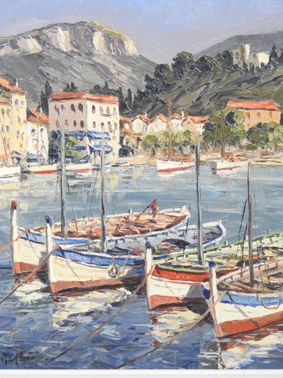 Adrien DE CHANTELOUP (1907-1988). Voiliers...