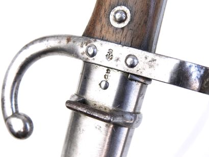 BAIONNETTES. Gras model 1874 bayonet for...