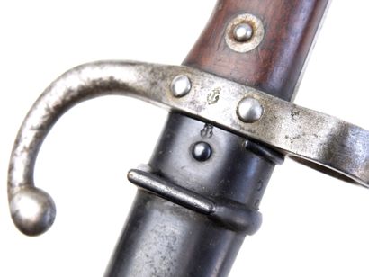 BAIONNETTES. Gras model 1874 bayonet for...