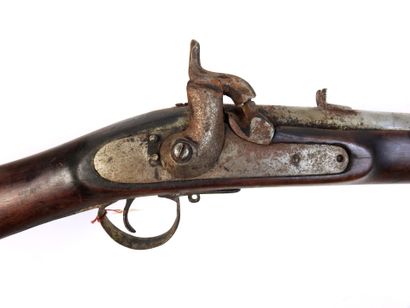 FIREARMS. ENGLAND. Short ENFIELD-type percussion...