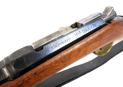 FIREARMS. Model 1866-74 M80 dismounted gendarmerie...