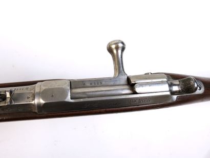 FIREARMS. Chassepot model 1866 walnut rifle,...
